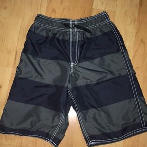 Old Navy Black and Green Bathing Suit